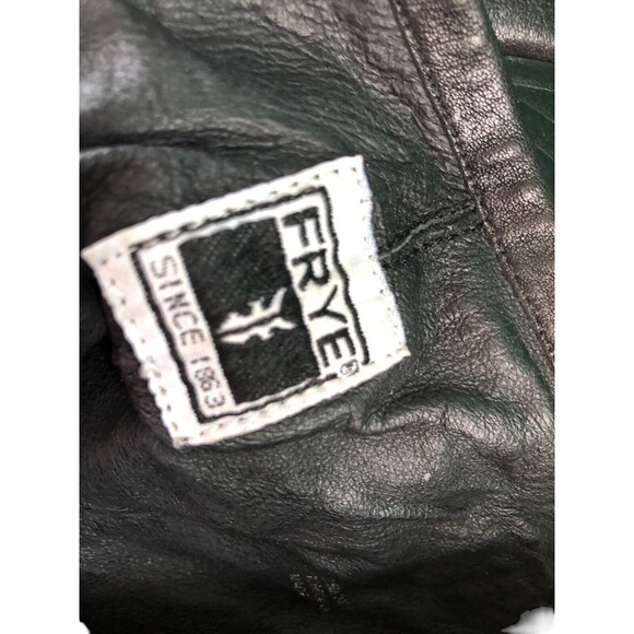 Frye Patty Artisan Zip Womens 7.5M Ankle Boots Black Leather - Picture 8 of 12